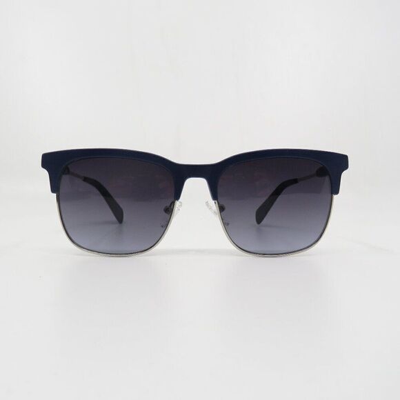 Guess Factory New GF0225/S 91W Dark Blue/Grey Gradient Smoke Sunglasses - Picture 2 of 8